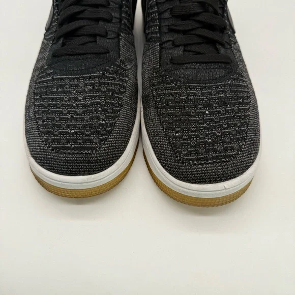 Nike Air Force 1 Flyknit Black sneakers Men’s Size 13 - Picture 5 of 12